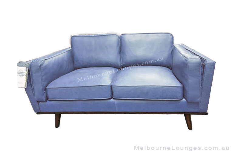 Elio Vintage 2 Seater Leather