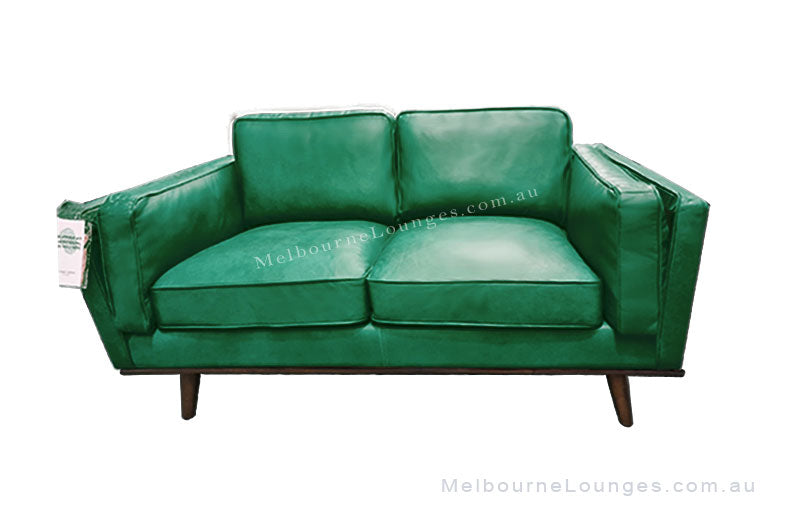 Elio Vintage 2 Seater Leather