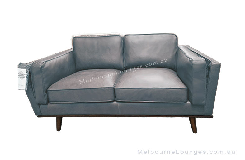 Elio Vintage 2 Seater Leather