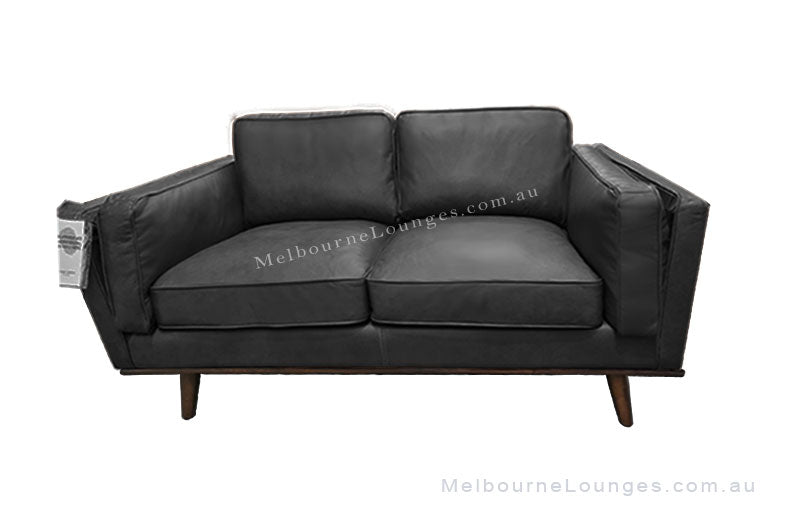 Elio Vintage 2 Seater Leather